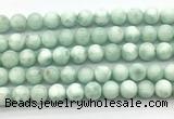 CAS303 15.5 inches 10mm round snowflake angelite gemstone beads