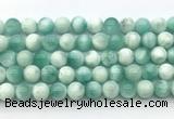 CAS312 15.5 inches 10mm round snowflake angelite gemstone beads