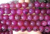 AGBS160 15 inches 16mm faceted round agate gemstone beads wholesale
