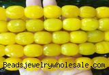 AGBS432 15 inches 13*18mm faceted drum agate beads wholesale AGBS432 15 inches 13*18mm faceted drum agate beads wholesale