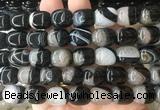 AGBS451 15 inches 12*14mm drum agate gemstone beads wholesale AGBS451 15 inches 12*14mm drum agate gemstone beads wholesale