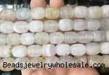 AGBS452 15 inches 12*14mm drum agate gemstone beads wholesale AGBS452 15 inches 12*14mm drum agate gemstone beads wholesale
