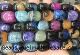 AGBS458 15 inches 13*15mm drum agate gemstone beads wholesale AGBS458 15 inches 13*15mm drum agate gemstone beads wholesale