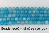 AGBS81 15 inches 8mm round blue fire agate beads wholesale