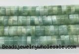 ASBS03 15 inches 3*8mm heishi peacock angelite gemstone beads