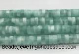 ASBS07 15 inches 3*8mm heishi peacock angelite gemstone beads