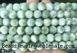 ASBS12 15 inches 12mm round green angelite gemstone beads wholesale  ASBS12 15 inches 12mm round green angelite gemstone beads wholesale