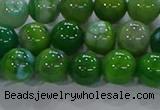 CAA1068 15.5 inches 10mm round dragon veins agate beads wholesale