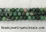 CAA1995 15.5 inches 14mm round banded agate gemstone beads