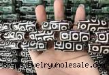 CAA2701 15.5 inches 14*38mm - 16*43mm rice tibetan agate dzi beads