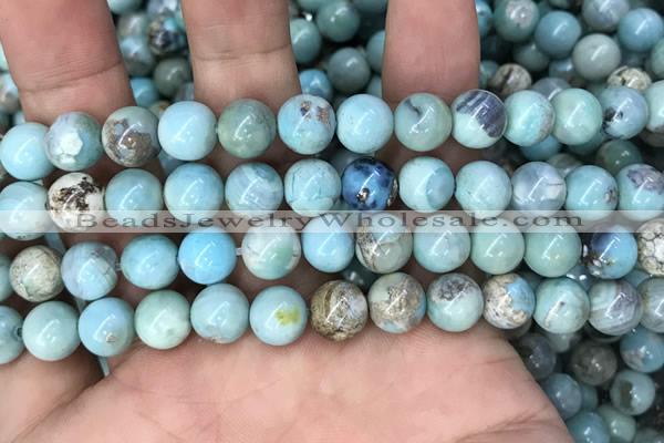 CAA2750 15.5 inches 8mm round agate gemstone beads wholesale
