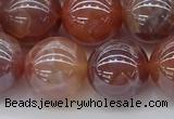 CAA3504 15.5 inches 12mm round AB-color fire agate beads wholesale