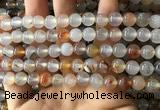 CAA3598 15.5 inches 8mm round dendritic agate beads wholesale