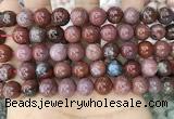 CAA3623 15.5 inches 10mm round Portuguese agate beads wholesale