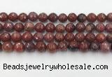 CAA3631 15.5 inches 10mm faceted round Portuguese agate beads