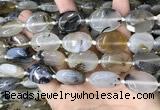 CAA3741 15.5 inches 18*25mm oval Montana agate beads wholesale