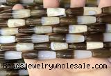 CAA3941 15.5 inches 8*34mm rice Madagascar agate beads wholesale