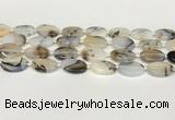 CAA4388 15.5 inches 15*20mm oval Montana agate beads