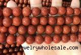 CAA5103 15.5 inches 14mm round red agate gemstone beads