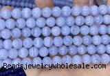 CAA5278 15.5 inches 10mm round natural blue lace agate beads