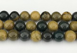 CAA5335 15.5 inches 14mm round ocean agate beads wholesale