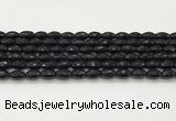 CAA5483 15.5 inches 8*12mm faceted rice agate beads