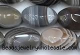 CAA5891 15 inches 8*12mm oval botswana agate gemstone beads