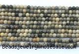 CAA6100 15.5 inches 4mm round chrysanthemum agate gemstone beads