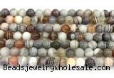 CAA6131 15 inches 6mm round Botswana agate beads wholesale