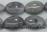 CAB927 15.5 inches 18*25mm oval natural purple agate beads wholesale