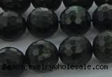 CAE38 15.5 inches 12mm faceted round astrophyllite beads wholesale