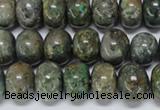 CAF115 15.5 inches 6*10mm rondelle Africa stone beads wholesale