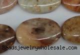 CAG1095 15.5 inches 20*30mm oval Morocco agate beads wholesale