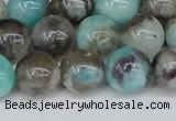 CAM1483 15.5 inches 10mm round Madagascar black amazonite beads CAM1483 15.5 inches 10mm round Madagascar black amazonite beads