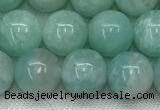 CAM1687 15.5 inches 8mm round natural amazonite beads wholesale