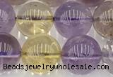 CAN263 15.5 inches 12mm round ametrine gemstone beads