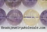 CAN264 15.5 inches 14mm round ametrine gemstone beads