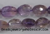 CAN28 15.5 inches 12*16mm faceted nugget natural ametrine beads
