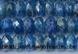 CAP747 15 inches 4*6mm faceted rondelle apatite beads