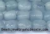 CAQ940 15 inches 6*6mm – 6*8mm nuggets aquamarine beads