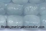 CAQ942 15 inches 9*10mm – 10*12mm nuggets aquamarine beads