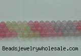 CBC423 15.5 inches 10mm round mixed chalcedony beads wholesale