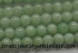 CBJ307 15.5 inches 4mm round A grade natural jade beads