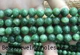 CBJ638 15.5 inches 10mm round Russian green jade beads wholesale