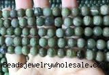 CBJ702 15.5 inches 8mm round green jade beads wholesale