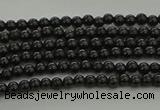 CBS538 15.5 inches 2mm round black spinel beads wholesale