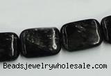 CBT07 16 inches 15*20mm rectangle natural biotite beads wholesale