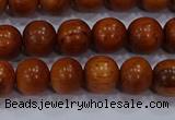 CBW502 15.5 inches 8mm round bayong wood beads wholesale