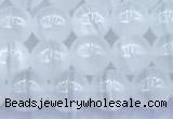CCA540 15 inches 6mm round white calcite beads