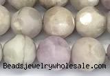CCB1270 15 inches 10mm faceted kunzite gemstone beads